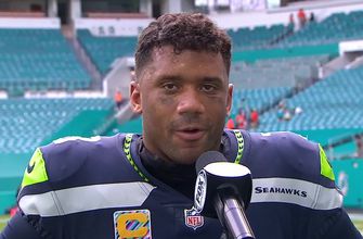 Russell Wilson on spreading the ball around vs. Dolphins: ‘We can do anything’